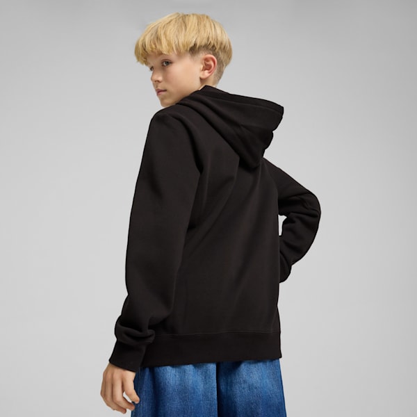 Chandail à capuchon en molleton Essentials avec logo n<sup>o</sup> 1 Enfant et adolescent, PUMA Black, extralarge